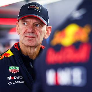 SUZUKA, JAPAN - APRIL 06: Adrian Newey, the Chief Technical Officer of Oracle Red Bull Racing looks on in the garage during qualifying ahead of the F1 Grand Prix of Japan at Suzuka International Racing Course on April 06, 2024 in Suzuka, Japan. (Photo by Mark Thompson/Getty Images)