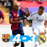 Barcelona nuevamente gana y golea al Real Madrid, el Clásico y y esta a un triunfo del título de LaLiga