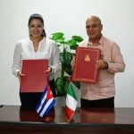 Morena y el Partido Comunista de Cuba firmaron un acuerdo de colaboración
